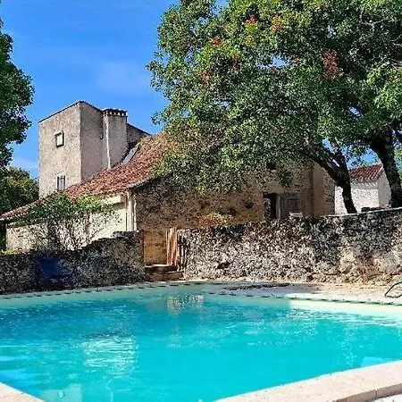 Le Moulin De Pech Garrigou, Maison En Pierre Au Calme بيت للعطل *