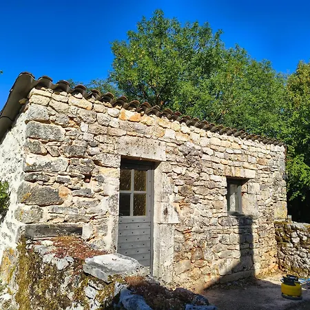 Le Moulin De Pech Garrigou, Maison En Pierre Au Calme بيت للعطل Esclauzels